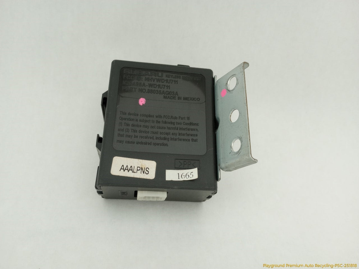 K10 Subaru Module Subaru Legacy Keyless Entry Control Module | Playground PAR