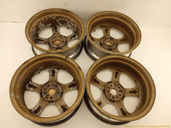 Subaru Legacy Set Of 4 Alloy Wheels 5 Spoke