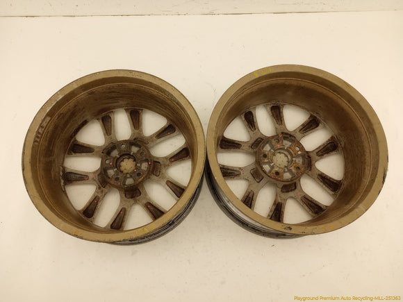 Hyundai Genesis Pair Of Rear Alloy Wheel 10 Spoke