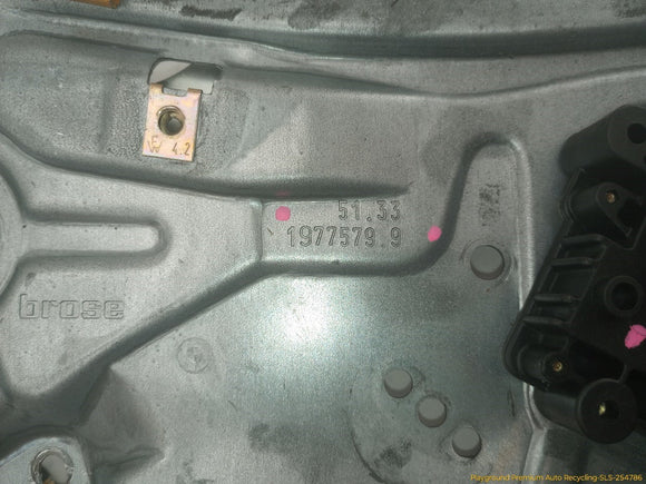 BMW 328IC Driver Left Front Window Regulator