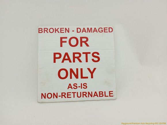 BMW 328IC **AS IS** Driver Left Tail Lamp