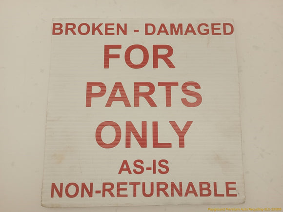 Subaru Legacy **AS IS** Driver Left Cylinder Head