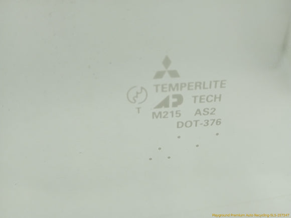 Mitsubishi Eclipse Driver Left Rear Quarter Vent Glass