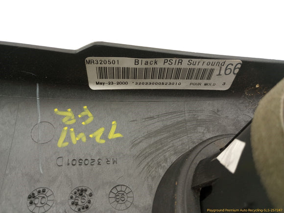 Mitsubishi Eclipse Passenger Right Dash Airbag Bezel Trim