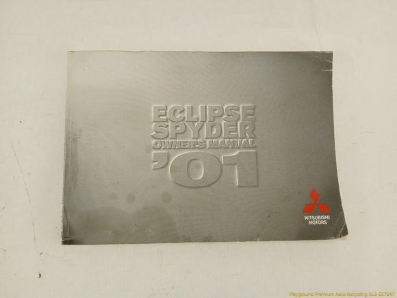 Mitsubishi Eclipse Owner's Manual
