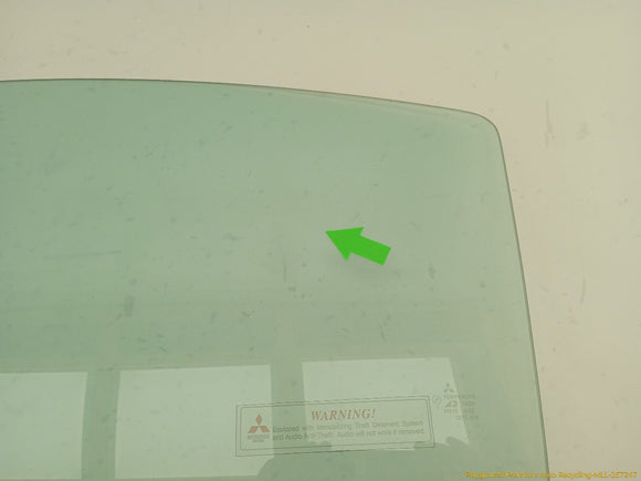 Mitsubishi Eclipse Driver Left Front Door Window Glass