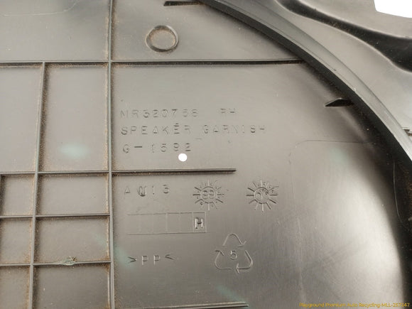 Mitsubishi Eclipse Passenger Right Rear Quarter Trim