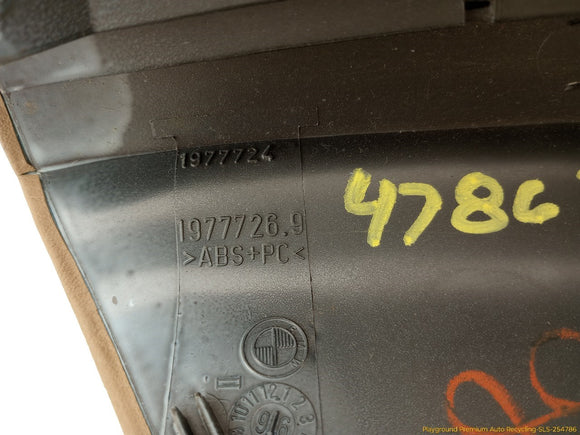 BMW 328IC Passenger Right Front Lower Dash Trim
