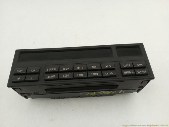 BMW 328IC On Board Computer Display