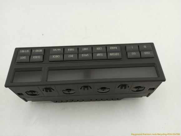 BMW 328IC On Board Computer Display