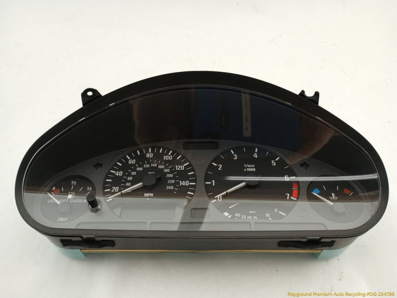 BMW 328IC Instrument Cluster Speedometer