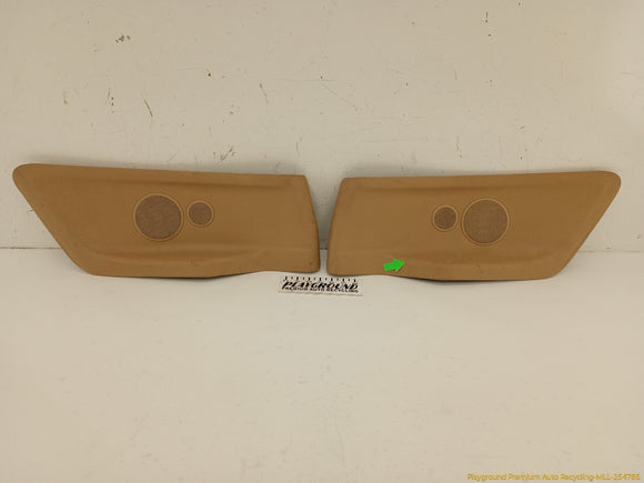 BMW 328IC Pair Of Rear Door Speaker Insert Trim