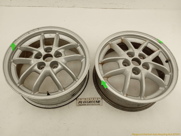 Mitsubishi Eclipse Pair Of Alloy Wheels 10 Spoke