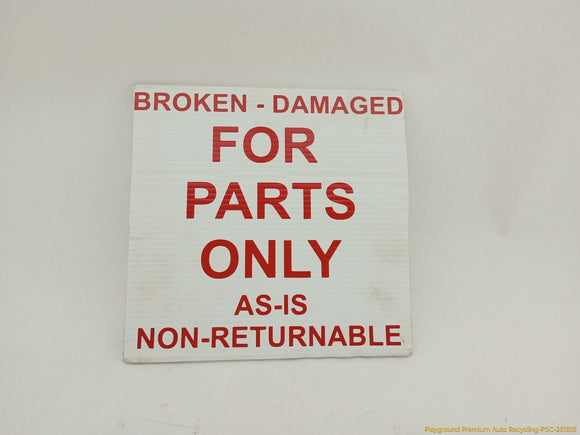 Subaru Legacy **AS IS** Engine Cylinder Block