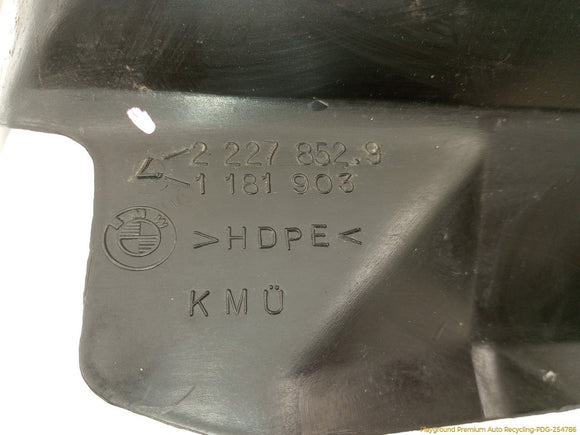 BMW 328IC Driver Left Rear Inner Fender Mud Flaps