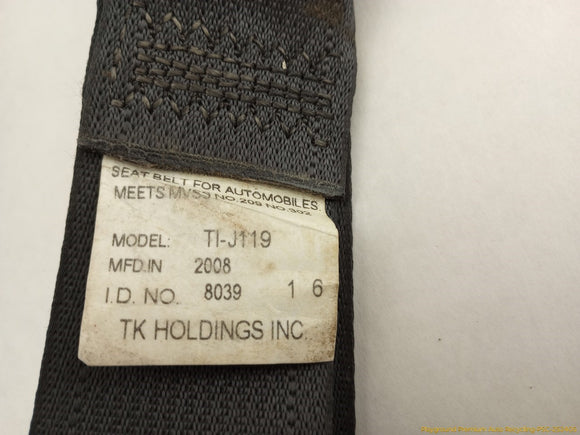 Honda Element Pair Of Rear Seat Belt Retractors