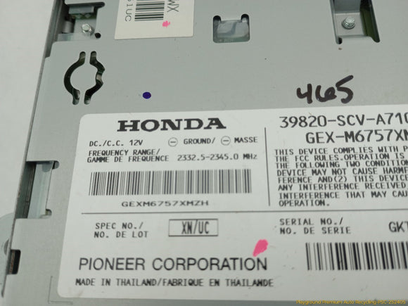 Honda Element Satellite Radio Receiver Control Module