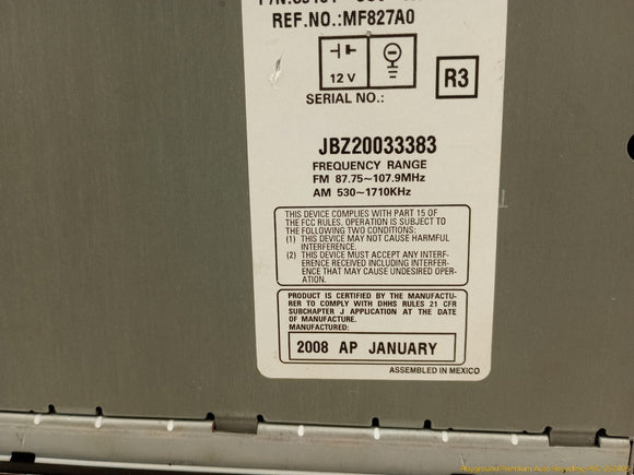 Honda Element Radio Audio CD Player