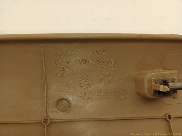 Ford Excursion Rear Center Upper Roof Trim