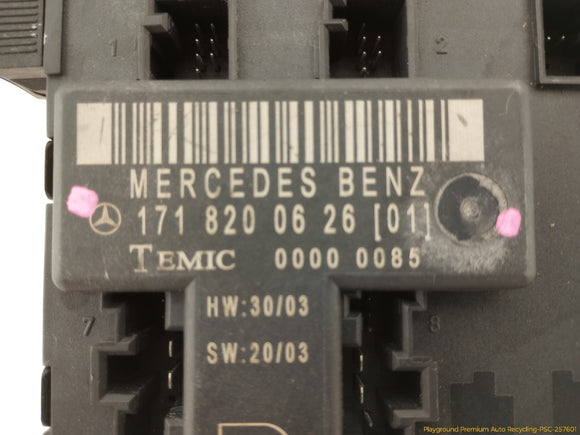 Mercedes SLK280 Passenger Right Door Control Module
