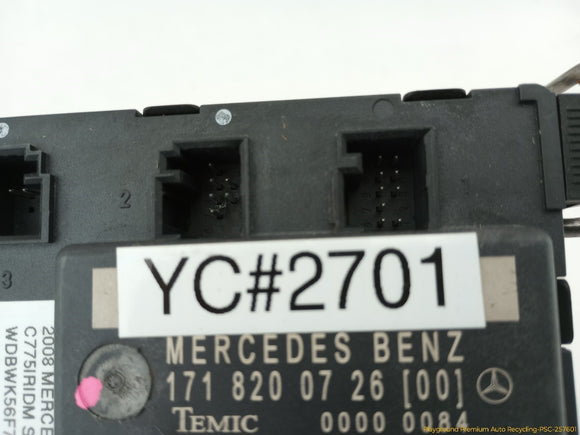 Mercedes SLK280 Driver Left Door Control Module
