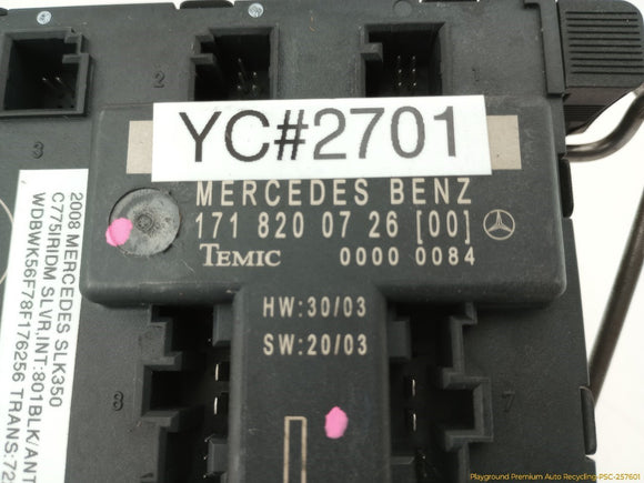 Mercedes SLK280 Driver Left Door Control Module