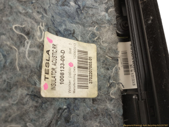 Tesla Model S Passenger Right Rear Door Trim