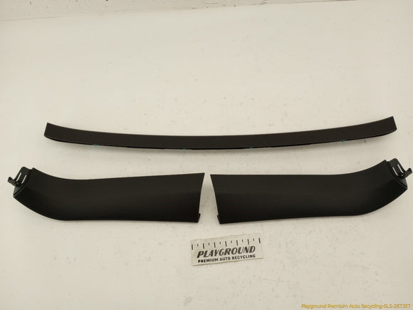 Tesla Model S Set Of 3 Trunk Lid Trim Panel