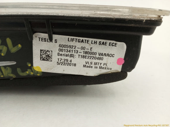 Tesla Model S Driver Left Inner Tail Lamp