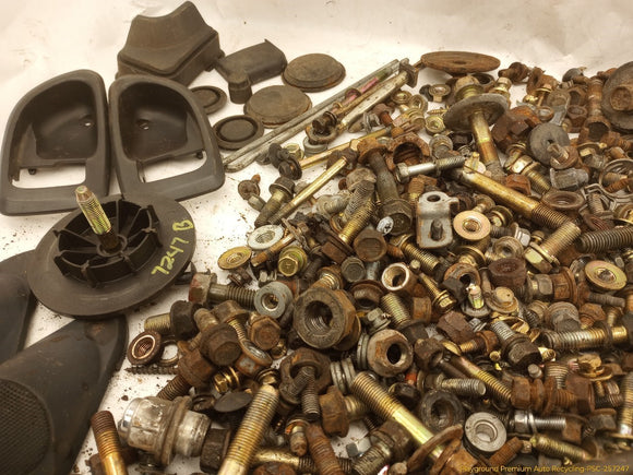 Mitsubishi Eclipse Dismantling Hardware Fasteners Bolts & Nuts