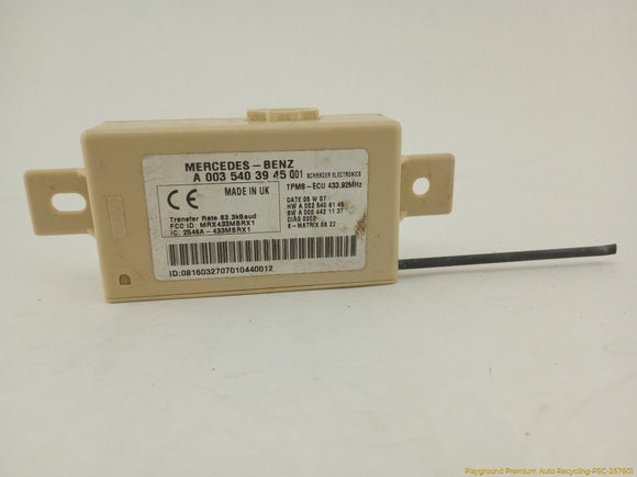 Mercedes SLK280 Tire Pressure Monitor System Module