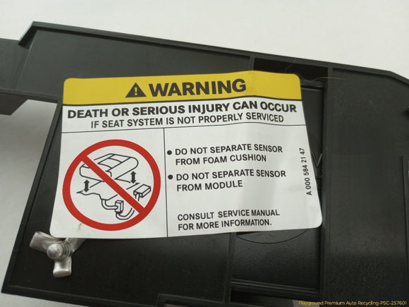 Mercedes SLK280 Passenger Right Occupant Seat Sensor Module