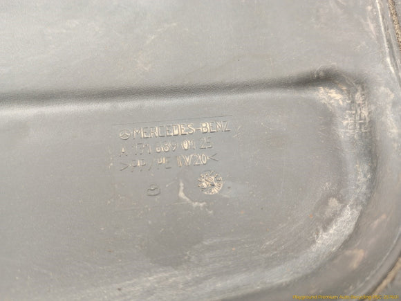 Mercedes SLK280 Driver Left Under Hood Trim Shield