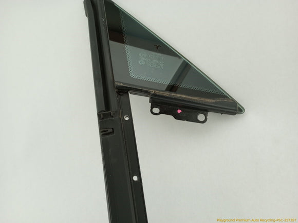 Tesla Model S Passenger Right Front Window Quarter Vent Glass