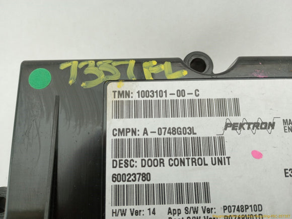 Tesla Model S Driver Left Door Control Module