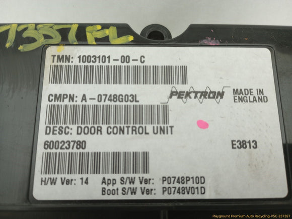 Tesla Model S Driver Left Door Control Module