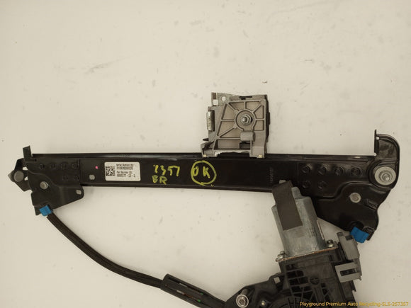 Tesla Model S Passenger Right Rear Window Regulator