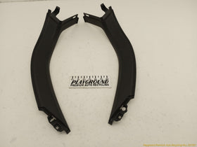 Tesla Model S Pair Of Trunk Side Garnish Trim