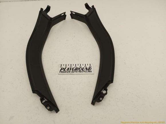 Tesla Model S Pair Of Trunk Side Garnish Trim