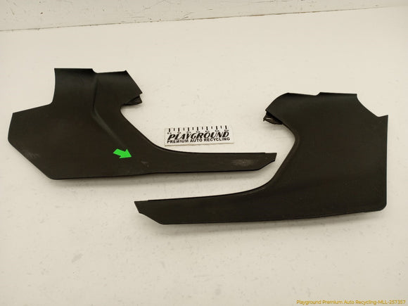 Tesla Model S Pair Of Center Console Closeout Trims