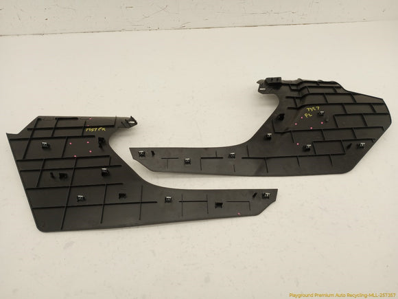 Tesla Model S Pair Of Center Console Closeout Trims