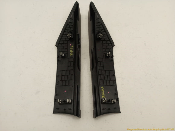 Tesla Model S Pair Of Rear C Pillar Trim