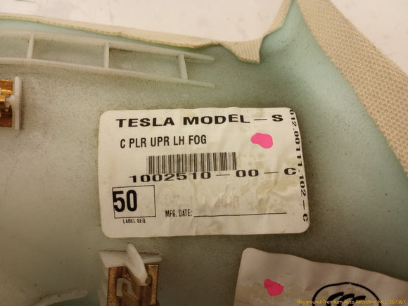 Tesla Model S Pair Of Upper C Pillar Trim