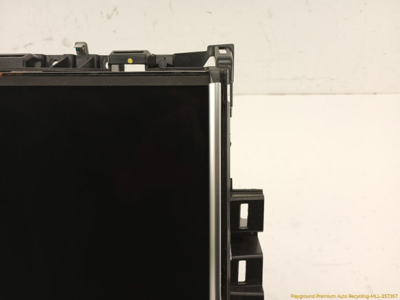 Tesla Model S Navigation Information Display Screen