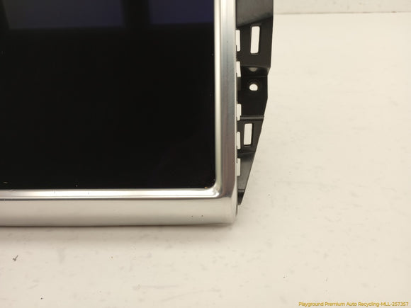 Tesla Model S Navigation Information Display Screen