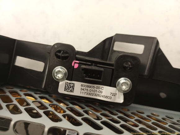 Tesla Model S Navigation Information Display Screen