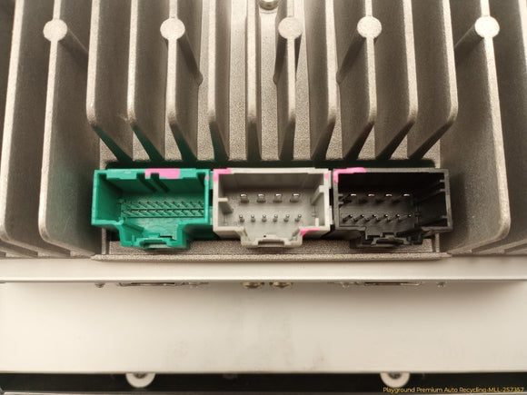 Tesla Model S Navigation Information Display Screen