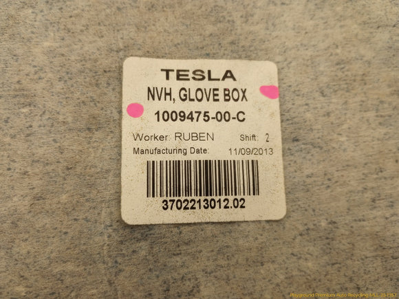 Tesla Model S Glove Box