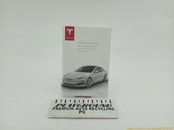 Tesla Model S Quick Guide Manual