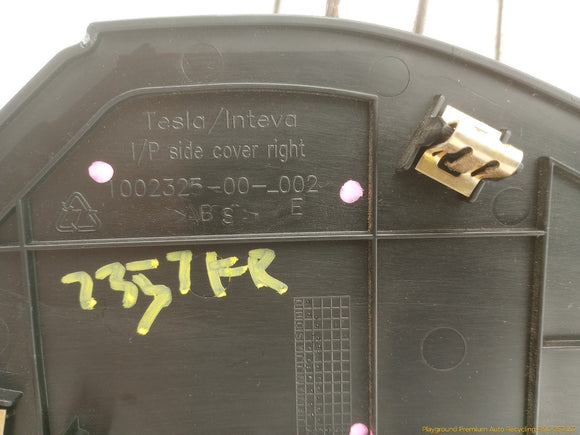 Tesla Model S Pair Of Front End Caps